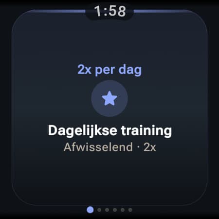 Own the Route — Wear OS: dagelijkse micro-training