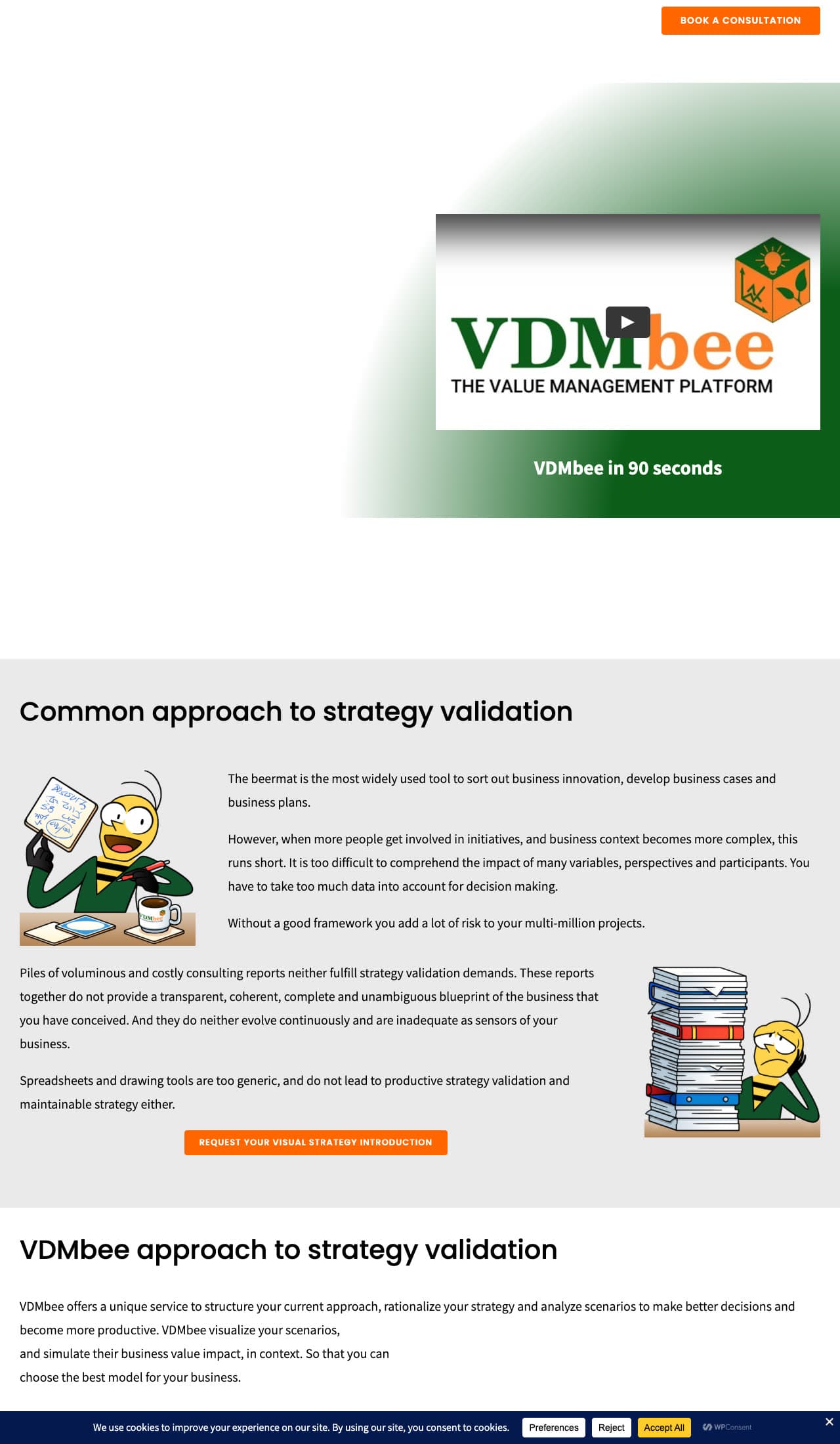 VDMbee — Value Management Platform
